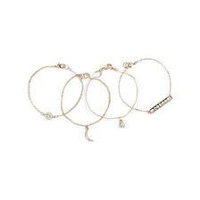 Bijuterii Femei GUESS Gold-Tone Dainty Bracelet Set multi