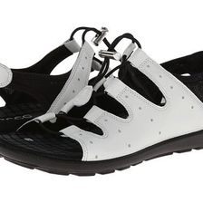 Incaltaminte Femei ECCO Jab Toggle Sandal WhiteBlack