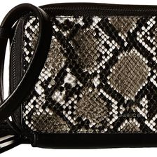 French Connection Amy Crossbody Black/Black Mini Grain PU