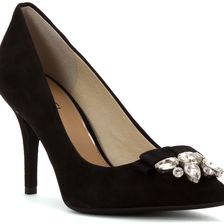 Michael Kors Felicity Pump Black Suede