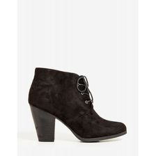Incaltaminte Femei CheapChic Tied Down Bootie Black