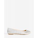 Incaltaminte Femei CheapChic Quintus-80a Weekend Crush Flat Met Slvr