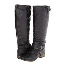 Incaltaminte Femei Carlos Santana Havana Wide Shaft Black