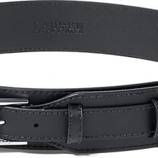 Ralph Lauren Equestrian Leather Belt Black