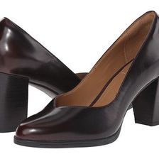 Incaltaminte Femei Clarks Kadri Leah Burgundy Leather