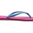 Incaltaminte Femei Havaianas Slim Logo Pop-Up Flip Flops Orchid RoseTurquoise