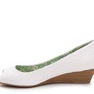 Incaltaminte Femei CL By Laundry Hartley Floral Wedge Pump White