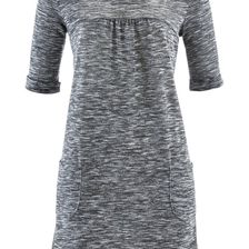 Rochie cu aspect melanj şi mâneci semilungi 