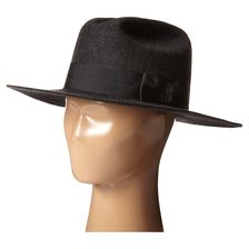 Brixton Tara Fedora Heather Black