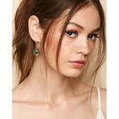 Bijuterii Femei Forever21 Emerald Duv Thunderbird Earrings Goldturquoise