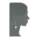 Bijuterii Femei Lucky Brand Double Major Drop Earrings Silver