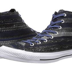 Incaltaminte Femei Converse Chuck Taylorreg All Starreg Dobby Weave Hi NavyBlackWhite