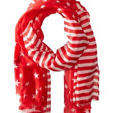 Accesorii Femei Steve Madden Two-Tone Stars and Bars Day Wrap Red
