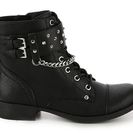 Incaltaminte Femei G by GUESS Braxton Combat Boot Black