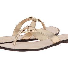 Incaltaminte Femei Lilly Pulitzer Phipps Sandal Gold Metallic