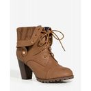 Incaltaminte Femei CheapChic When The Dust Settles Bootie Cognac