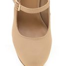 Incaltaminte Femei CheapChic Double Trouble Chunky Mary Jane Heels Nude