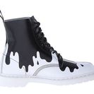 Incaltaminte Femei Dr Martens Pascal 8-Eye Boot BlackWhite Paint Splat Soft T