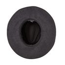 Accesorii Femei San Diego Hat Company CTH4097 Textured Fur Rancher with Silver Bead Trim Charcoal