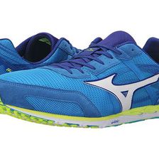 Incaltaminte Femei Mizuno Wave Ekiden 10 Dude BlueWhiteSafety Yellow