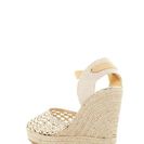 Incaltaminte Femei Catherine Catherine Malandrino Zihey Espadrille Wedge Sandal GOLD