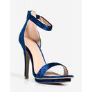 Incaltaminte Femei CheapChic Amy-01 Velvet Rope Platform Navy