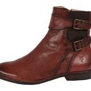 Incaltaminte Femei Frye Anna Gore Short Burnt Red Buffalo Leather