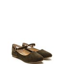 Incaltaminte Femei CheapChic Chic Footnote Pointy Cut-out Flats Olive