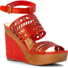 Ralph Lauren Georgina Persimmon Soft Burnished Calf