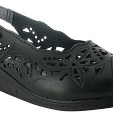 Spring Step Orella Black Leather