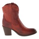 Incaltaminte Femei Frye Tabitha Pull On Short Burnt Red Washed Antique Pull Up