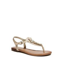 Incaltaminte Femei GUESS Sian T-Strap Sandals light natural leather