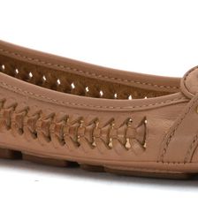Michael Kors Fulton Moc Woven Dark Khaki Oily Vachetta