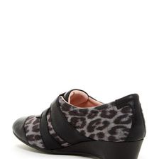 Incaltaminte Femei Taryn Rose Pople Wedge Sneaker GREY LEOPARD