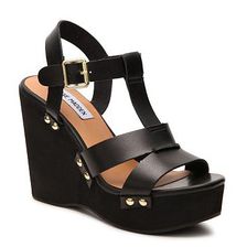 Incaltaminte Femei Steve Madden Wynn Wedge Sandal Black