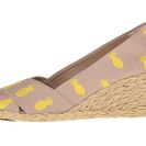 Incaltaminte Femei LAUREN Ralph Lauren Cecilia KhakiYellow Canvas Embossed Critters