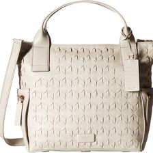 Fossil Emerson Satchel Mineral Grey