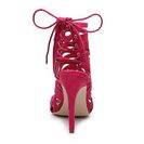 Incaltaminte Femei Qupid Harp-02 Sandal Fuchsia