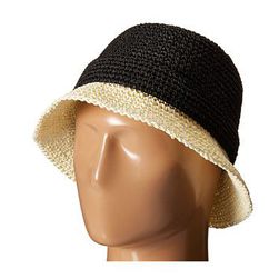 Accesorii Femei Kate Spade New York Crochet Packable Cloche Hat BlackNatural