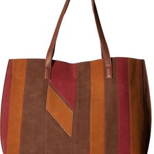 Gabriella Rocha Saida Patchwork Reversible Tote Burgundy/Rust