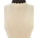 Bijuterii Femei Forever21 Scalloped Crochet Choker Black