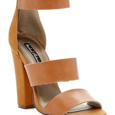 Incaltaminte Femei Michael Antonio Joxy Heel Sandal Whiskey