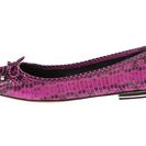 Incaltaminte Femei Michael Kors Odette Fuchsia Palladium Genuine Snake