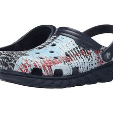Incaltaminte Femei Crocs Duet Max Mesh Print Clog Navy