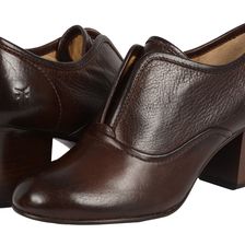 Frye Stella Slip Dark Brown Soft Vintage Leather