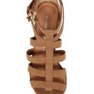 Incaltaminte Femei Chinese Laundry Mali Strappy Platform Wedge Sandal CAMEL