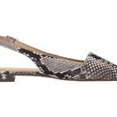 Incaltaminte Femei Michael Kors Claudia Flat Natural Luxury Embossed Python Merlot