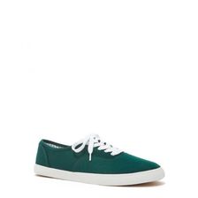 Incaltaminte Femei Forever21 Low-Top Canvas Sneakers Emerald