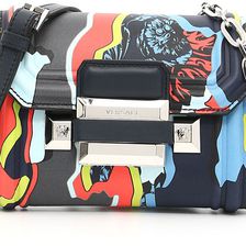 Versace Shoulder Bag DEEP NAVY+FLAMINGO+CITRUS
