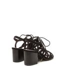 Incaltaminte Femei CheapChic Day Tripping Lace-up Chunky Block Heels Black